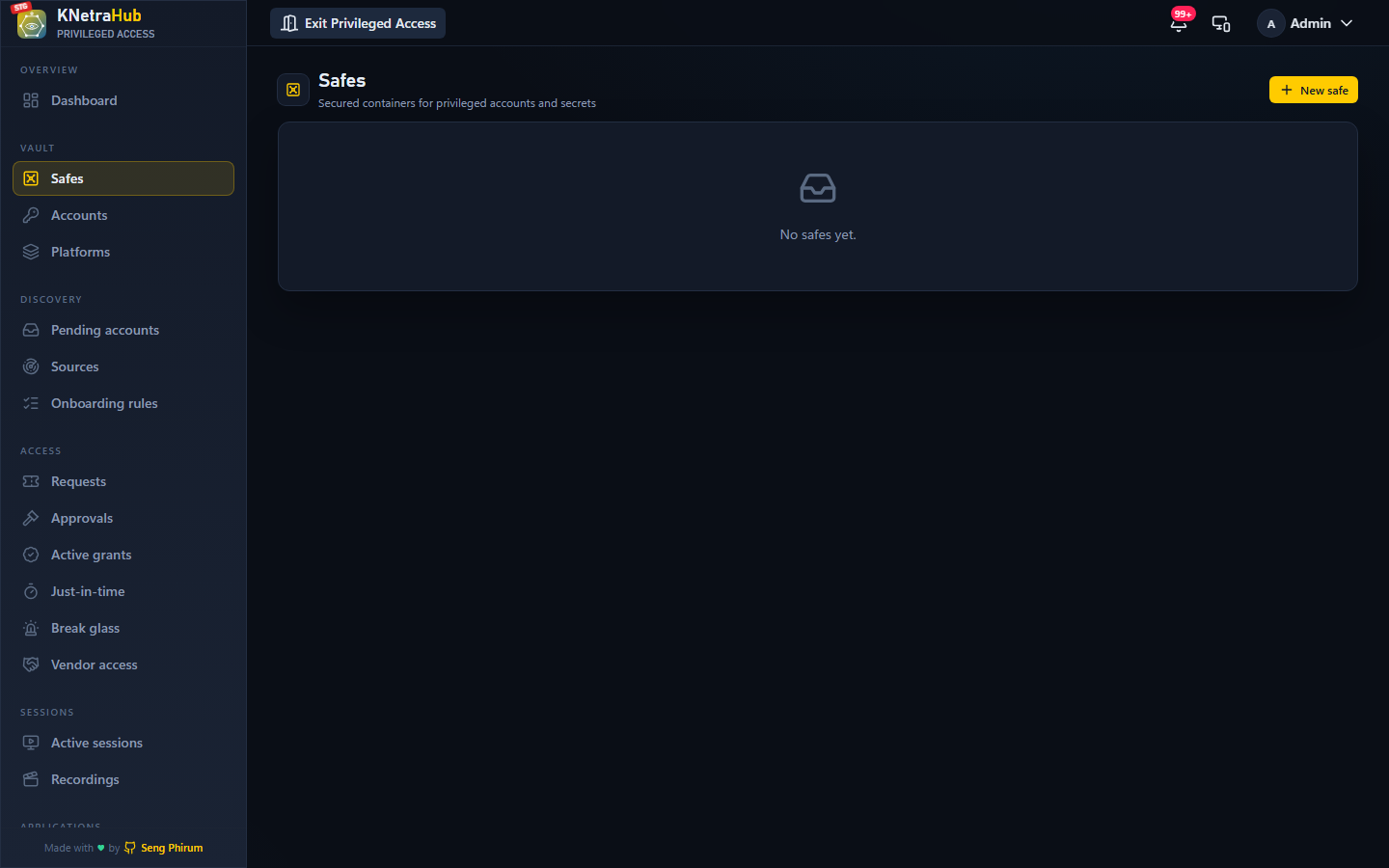 KNetraHub — Privileged Access
